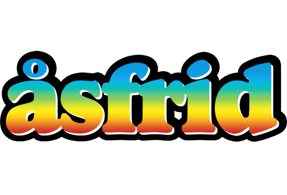 Åsfrid color logo