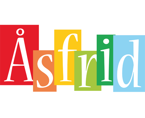Åsfrid colors logo