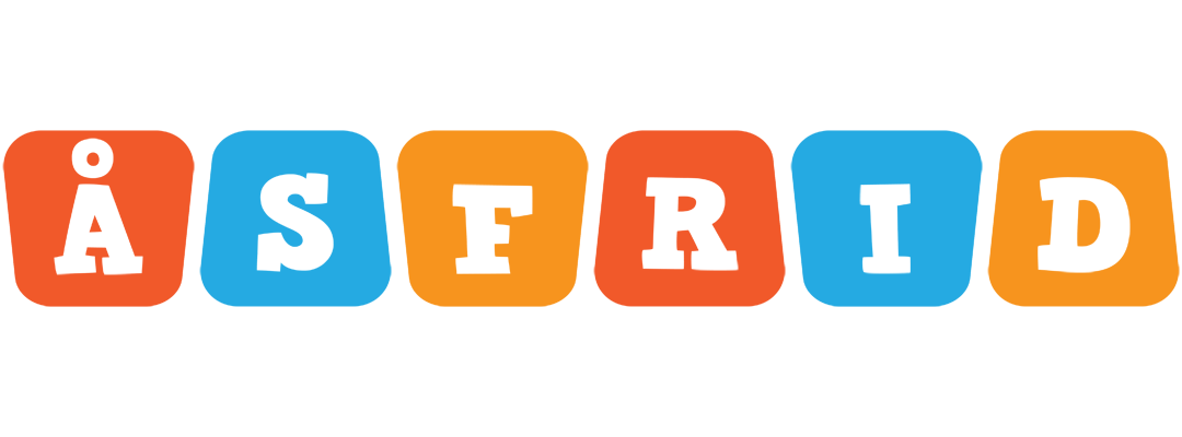 Åsfrid comics logo