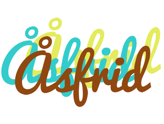 Åsfrid cupcake logo