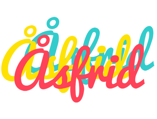 Åsfrid disco logo