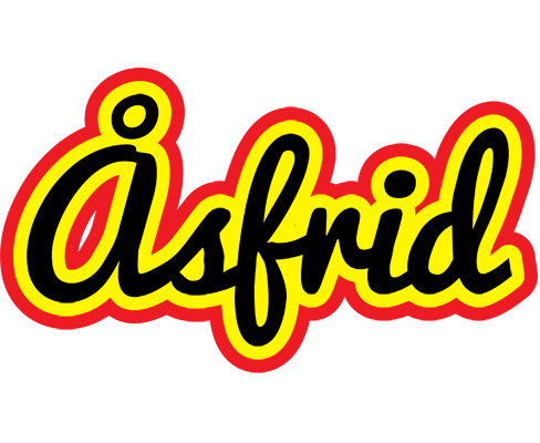 Åsfrid flaming logo