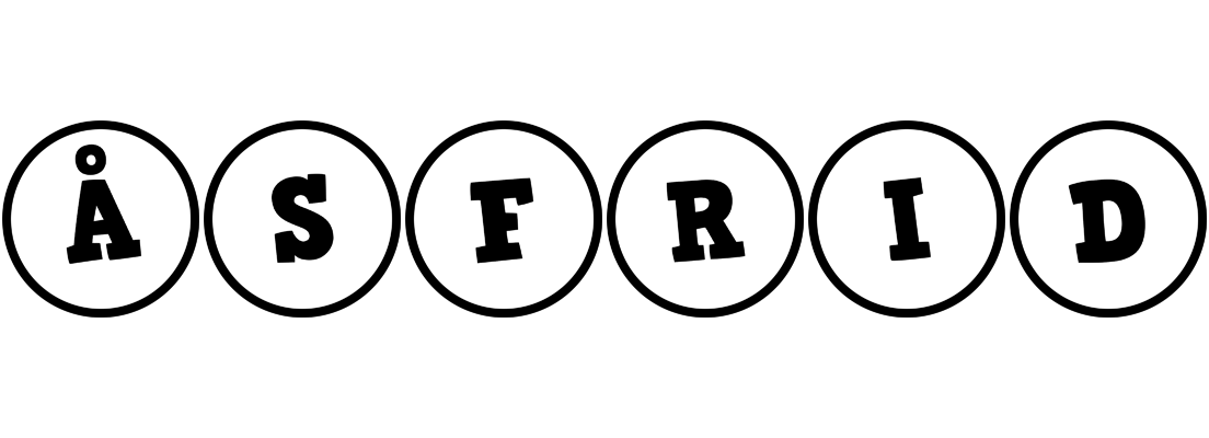 Åsfrid handy logo