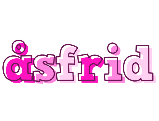 Åsfrid hello logo