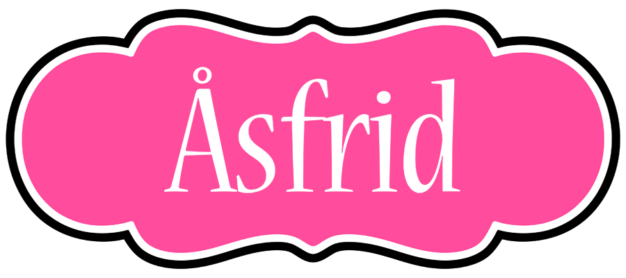 Åsfrid invitation logo