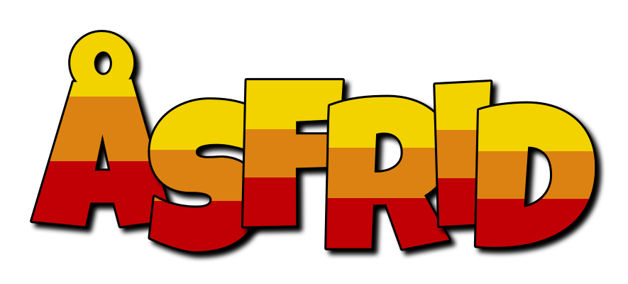 Åsfrid jungle logo