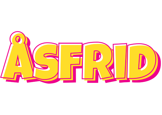 Åsfrid kaboom logo