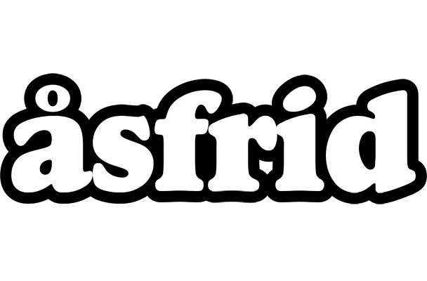 Åsfrid panda logo