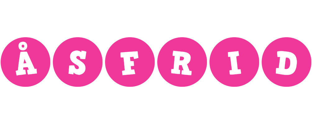 Åsfrid poker logo
