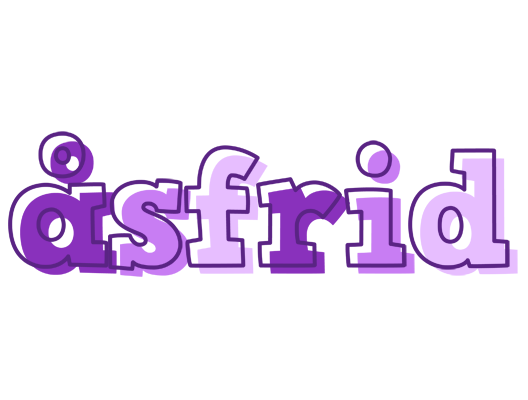 Åsfrid sensual logo