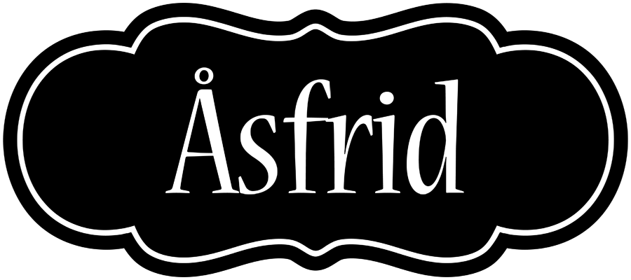 Åsfrid welcome logo