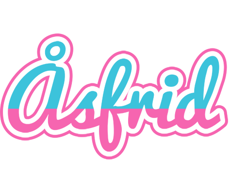 Åsfrid woman logo
