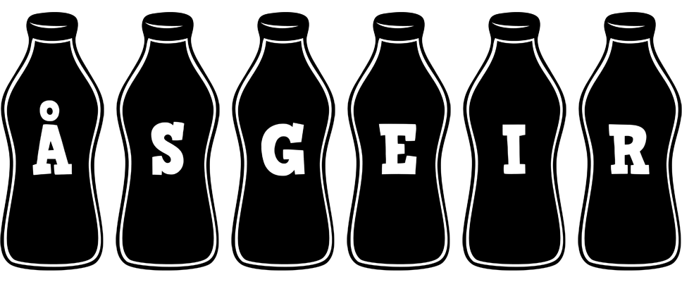 Åsgeir bottle logo