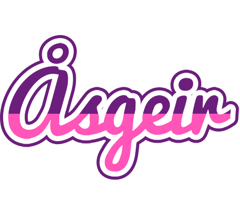 Åsgeir cheerful logo