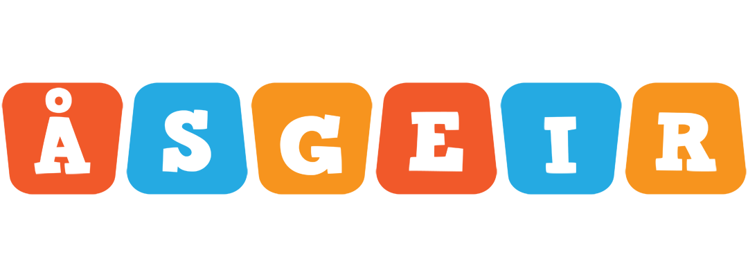 Åsgeir comics logo
