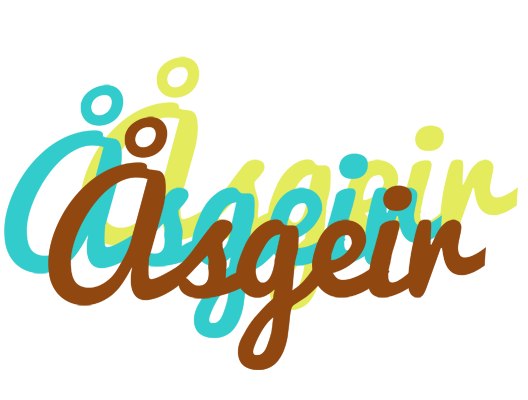 Åsgeir cupcake logo