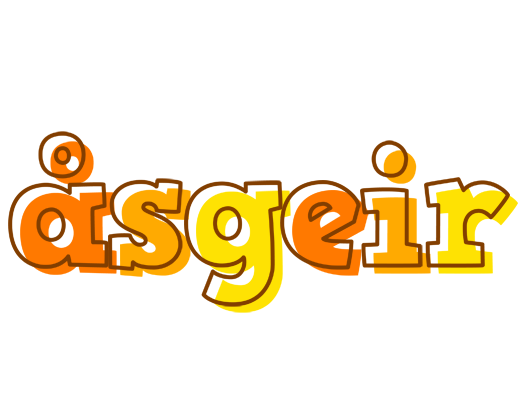 Åsgeir desert logo