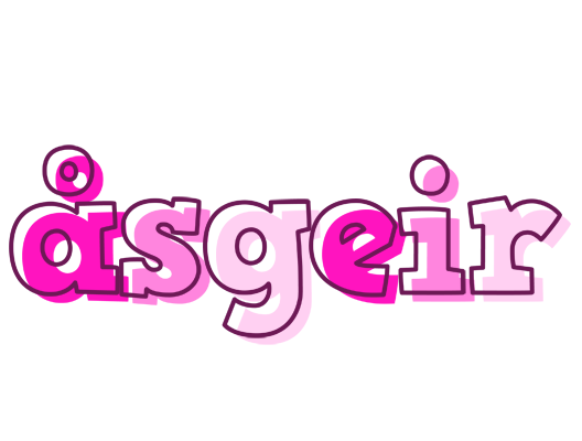 Åsgeir hello logo