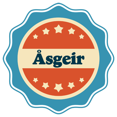 Åsgeir labels logo