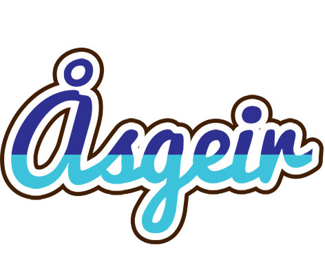 Åsgeir raining logo