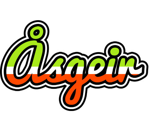 Åsgeir superfun logo