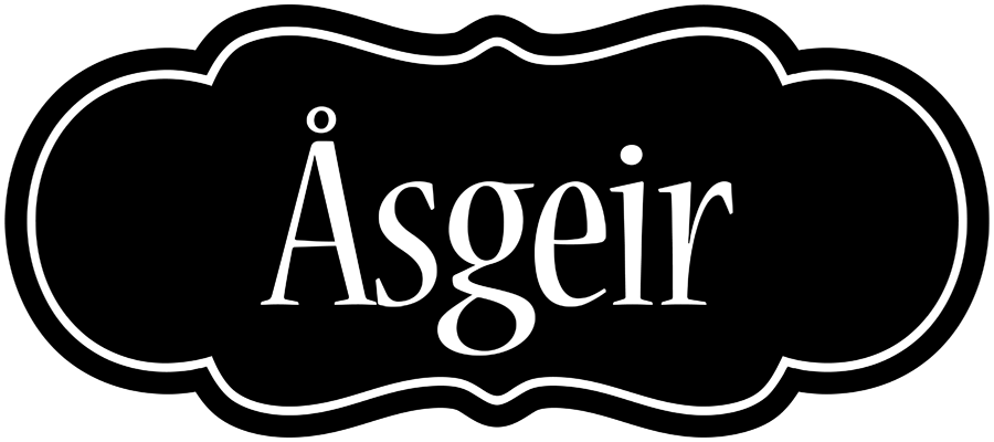 Åsgeir welcome logo