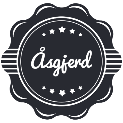 Åsgjerd badge logo