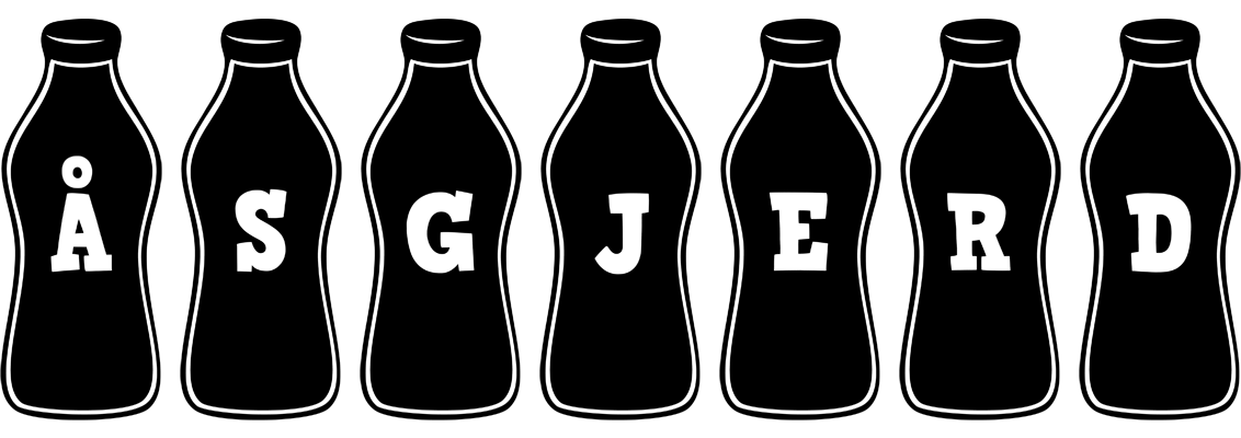 Åsgjerd bottle logo