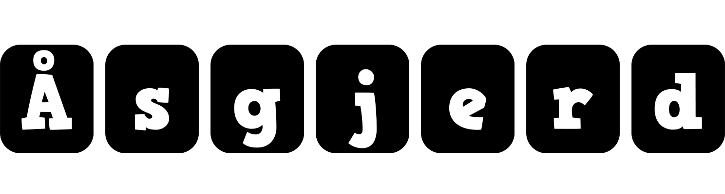 Åsgjerd box logo