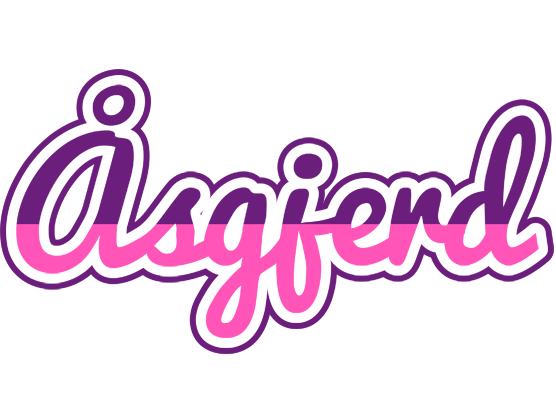 Åsgjerd cheerful logo