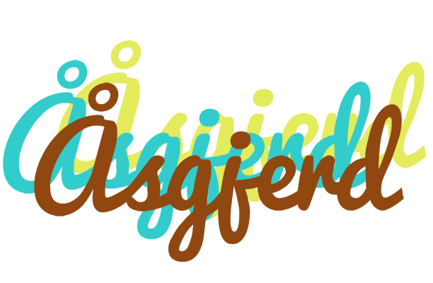Åsgjerd cupcake logo