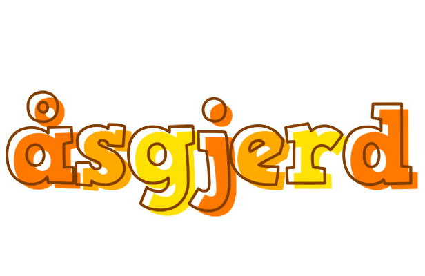 Åsgjerd desert logo