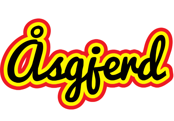 Åsgjerd flaming logo