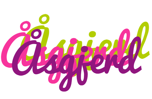 Åsgjerd flowers logo
