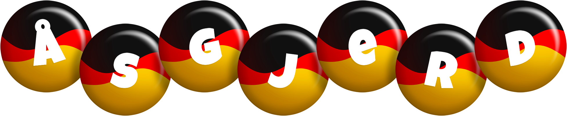 Åsgjerd german logo