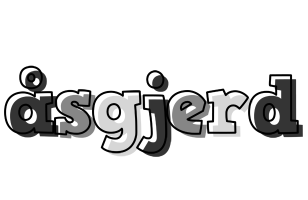 Åsgjerd night logo