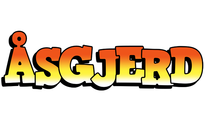 Åsgjerd sunset logo