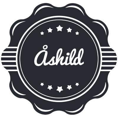 Åshild badge logo