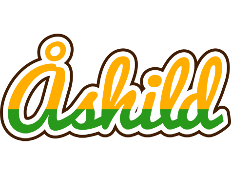 Åshild banana logo