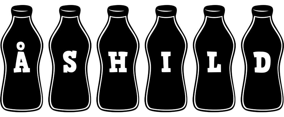 Åshild bottle logo