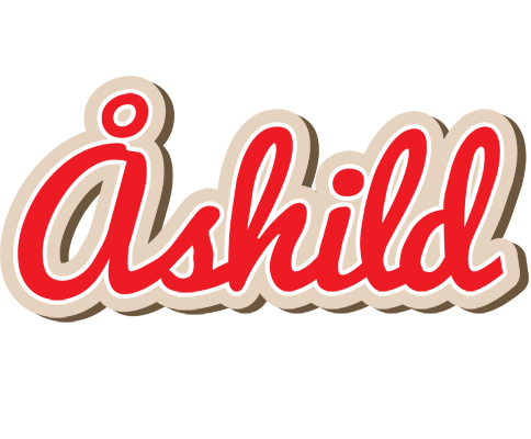 Åshild chocolate logo