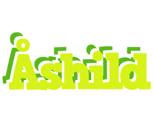 Åshild citrus logo