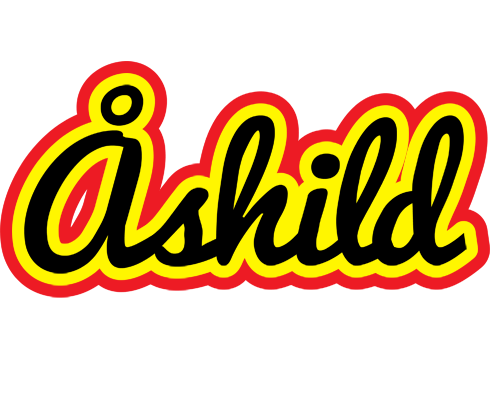 Åshild flaming logo