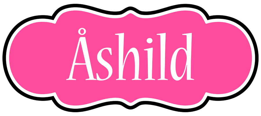Åshild invitation logo