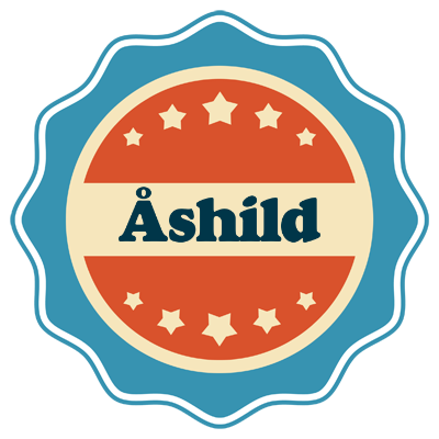 Åshild labels logo