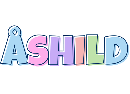 Åshild pastel logo