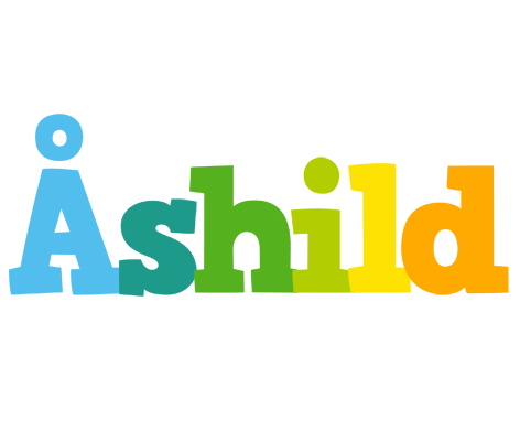 Åshild rainbows logo
