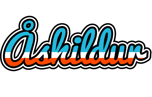 Åshildur america logo