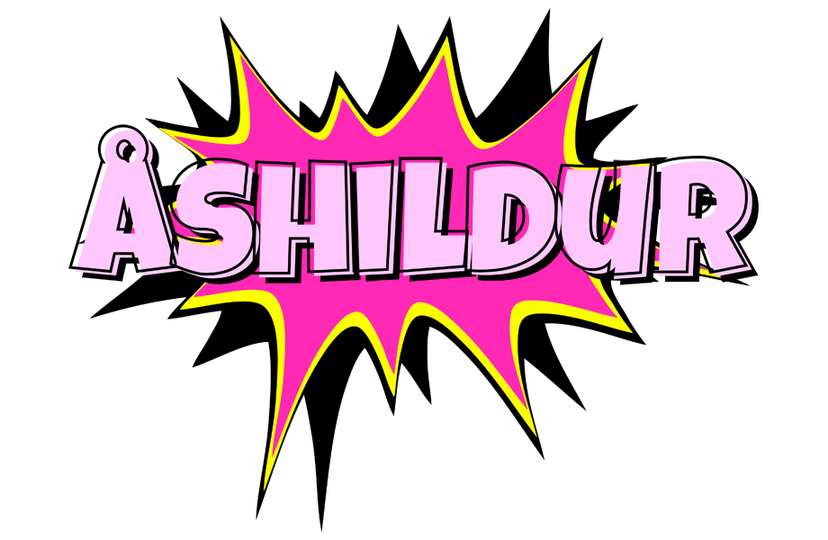 Åshildur badabing logo