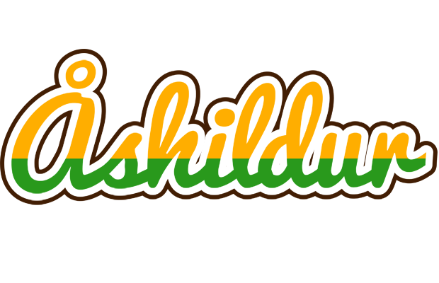 Åshildur banana logo